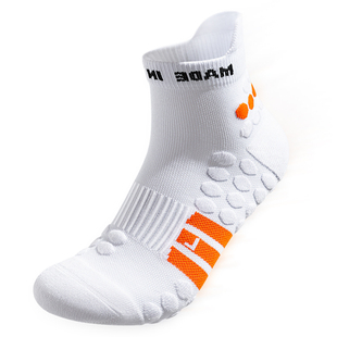 运动跑步袜子男款秋冬季中筒纯棉防臭加厚毛巾底篮球袜羽毛球吸汗