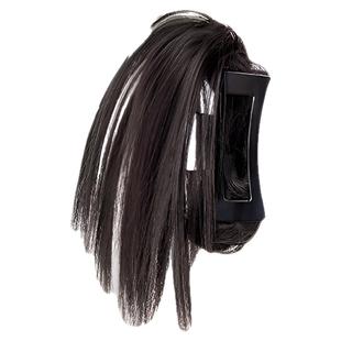 鸡毛假发抓夹喷泉高马尾鸡窝头发饰半扎辣妹毽子头丸子假发辫马尾