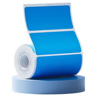 【精臣K3/K3W/K2彩色茶叶合格证】服装吊牌标签打印纸四防热敏纸食品留样冷冻二维码防水不干胶条码标签贴纸