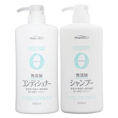 日本熊野油脂无添加去屑控油止痒防脱孕妇可用洗发水护发套装洗护