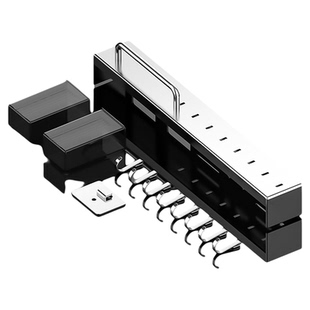 不锈钢厨房刀架置物架家用壁挂免打孔多功能筷子筒刀具一体收纳架