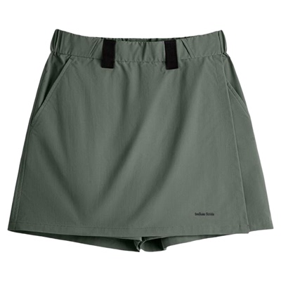 马登夏日美式工装假两件短裙裤山系徒步不走光百搭松紧腰裙裤子女