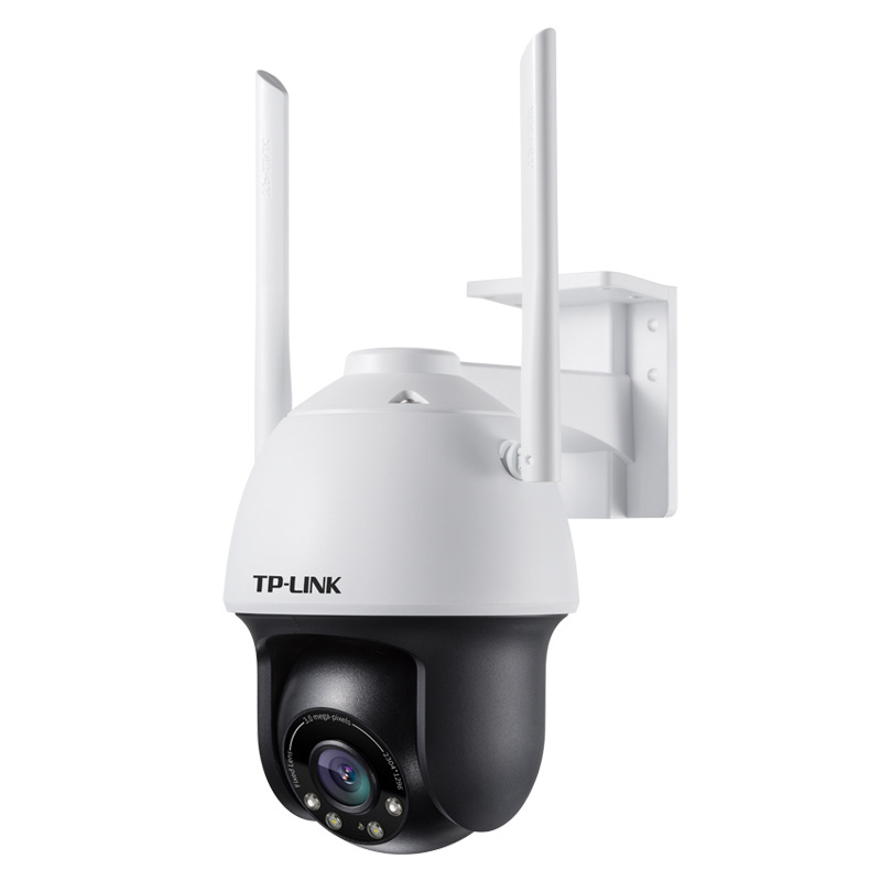 TP-LINK 300万全彩星光球机监控摄像头400室外无线家用看家护院防水语音室外无线室外手机远程监控 IPC633-A