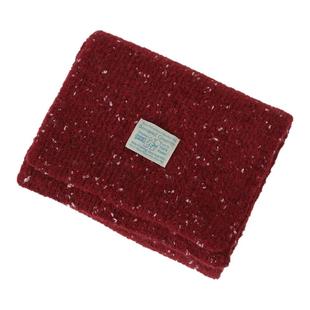 复古彩点子豆豆纱线男女针织含羊毛毛线保暖秋冬大围巾围脖 包邮