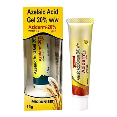 印度aziderm壬二酸20%凝胶软膏乳膏杜鹃花祛痘药膏温和祛玫瑰痤疮