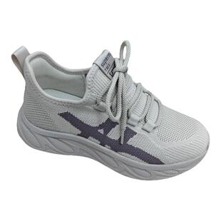 飞织布运动休闲鞋女2025新款时尚轻便一脚蹬百搭跑步鞋舒适椰子鞋