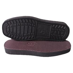 坡跟黑色拖鞋软底底泡沫手工编织鞋子勾增高简约一体鞋底舒适