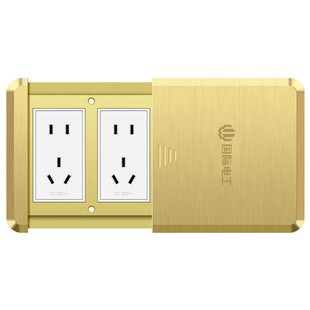 超薄地插隐形嵌入式盖板隐藏防水地面平推式不锈钢五孔网络地插座