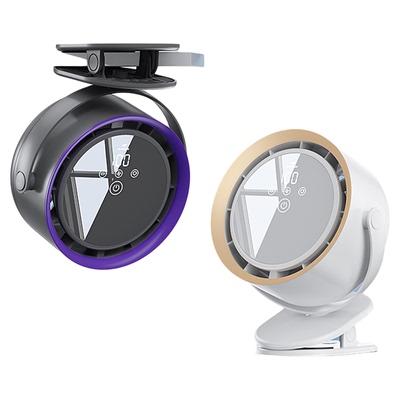 桌面空气循环扇充电静音夹子风扇