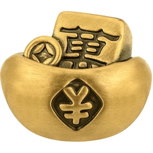 MONOLOGUE独白当局者潮元宝发财麻将复古黄金转运珠MR1688新年礼