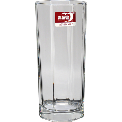 德力青苹果加厚酒店牛奶八角杯