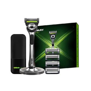 吉列极光剃须刀礼盒手动剃须刀男士刮胡刀送礼盒装