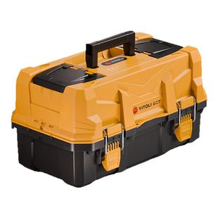 易之力S2工具箱三层折叠五金工具收纳大容量超大家用工业级多功能