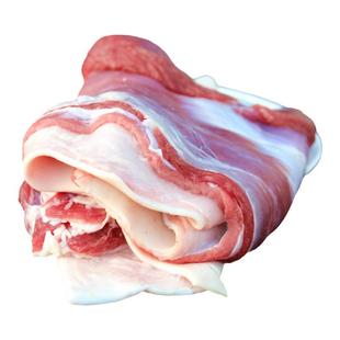 新鲜羊肉500g 带皮羊腩肉 羊五花肉 羊排肉 羊肚腩肉 无皮羊腿肉