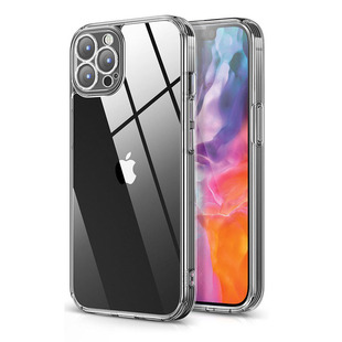 镜头全包防摔透明手机壳 透明软壳适用iphone15粉色12promax华为iphone13侧边防摔条14小米oppovivo