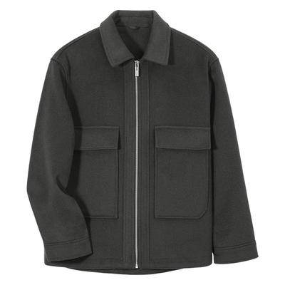 MindBridge翻领毛呢大衣