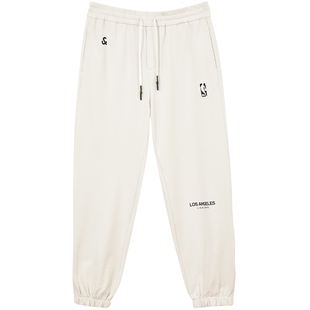 [商场爆款]杰克琼斯NBA联名款男装纯棉束脚休闲裤裤子22531D043