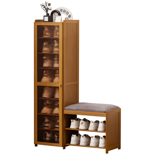 换鞋凳进门口家用小窄可坐鞋柜一体入户轻奢高级感穿鞋凳多层鞋架