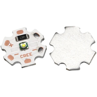 led灯珠3W 5V CREE灯珠XTE 3535强光手电筒3.7V电池5V矿灯珠黄光