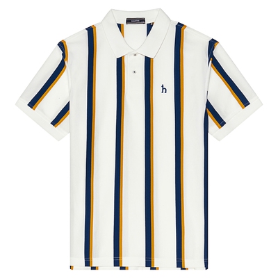 哈吉斯休闲短袖条纹T恤男士上衣