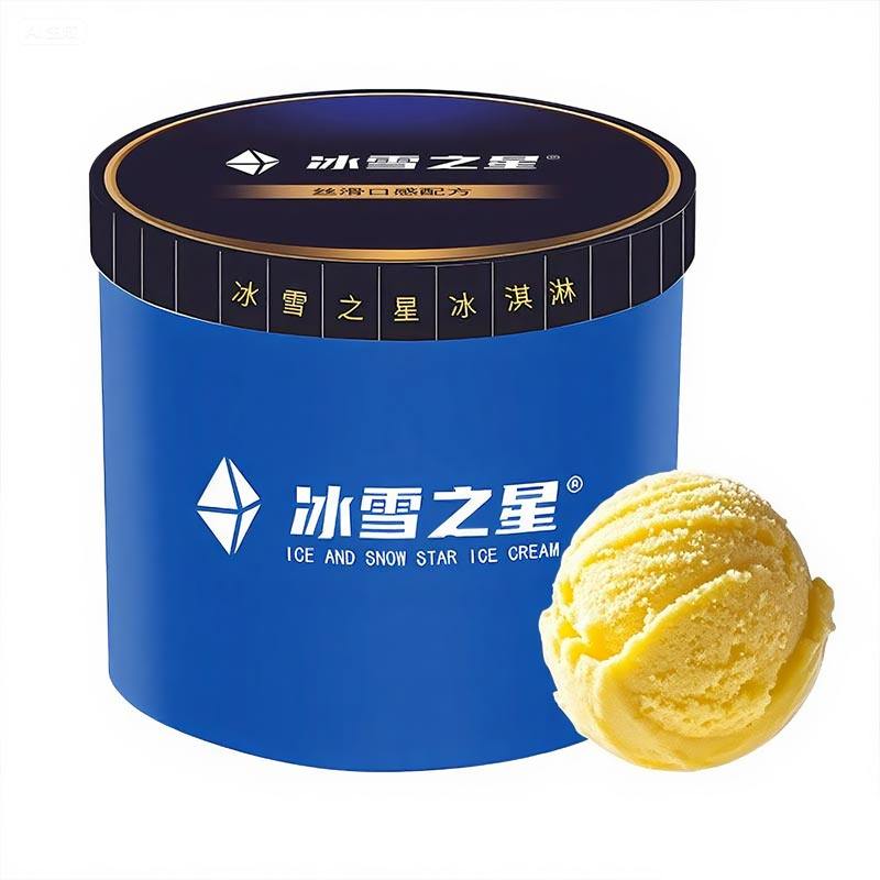 3kg冰雪之星大桶冰淇淋6种口味