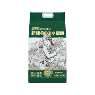 金沙河新疆天山面粉雪花粉小麦粉家用多用途馒头中筋饺子粉