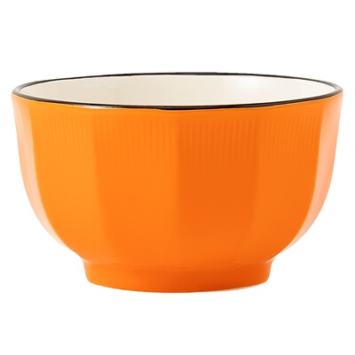 吉祥5款混色碗家用陶瓷饭碗