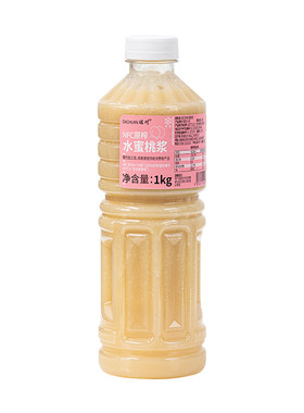 达川NFC原榨水蜜桃浆1kg茶饮