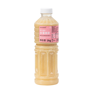 达川NFC水蜜桃原浆原果鲜榨水蜜桃果汁含量100%芝芝桃桃奶茶茶饮