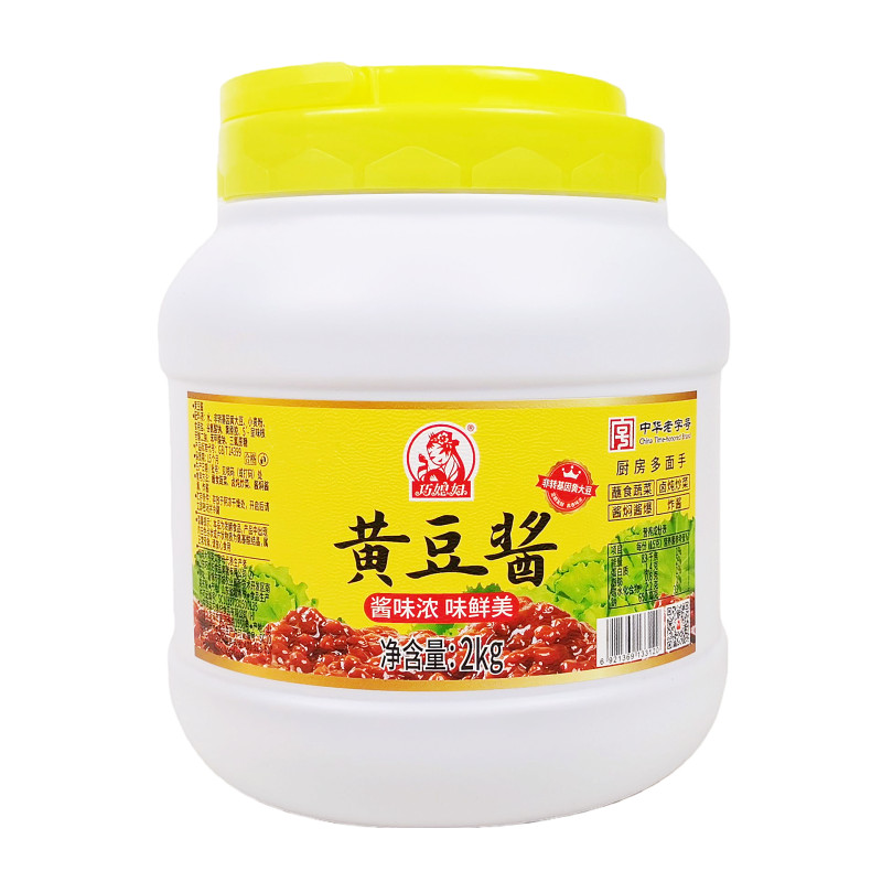 正品巧媳妇大桶黄豆酱2KG蘸食酱