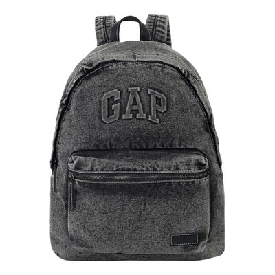GAP水洗压印logo双肩背包牛仔风