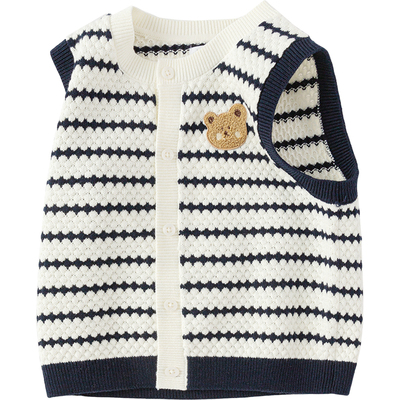 巴拉巴拉儿童针织衫背心毛衣马甲