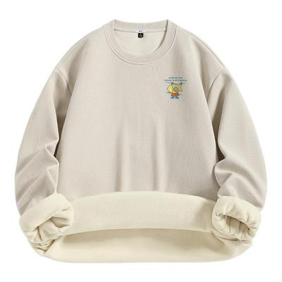 回力华夫格卫衣男款秋冬内搭上衣