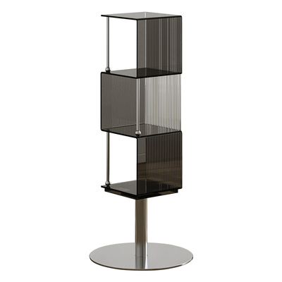 雅仆旋转书架落地式多层置物架