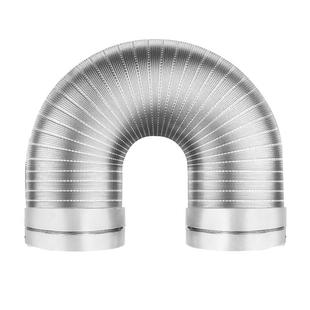 油烟机排烟管厨房抽油机排气管通风管道排风管加厚铝烟管管子配件