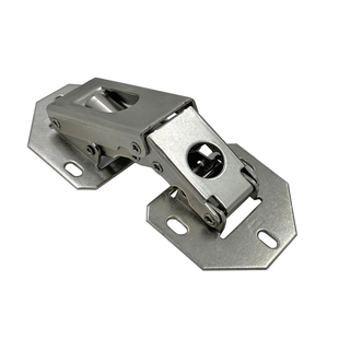 柜门免开槽铰链合页免开孔阻尼缓冲折叠衣柜门铰橱柜门五金件配件