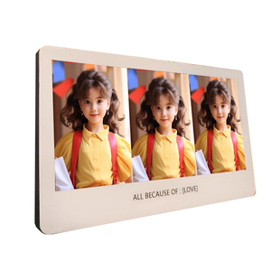 三宫格大韩水晶摆台照片打印冲洗儿童照片制作客厅书房摆件相框