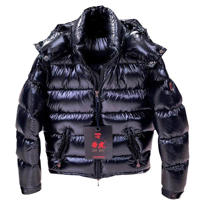 帝虎 羽绒服 男 短款 加厚 冬季 羽皇 高端 品牌 90%白鹅绒 002款