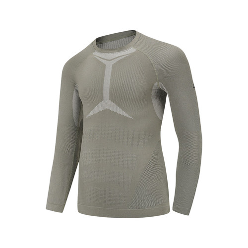 迪卡侬速干衣滑雪保暖内衣户外专业贴身层登山排汗打底男OVW1