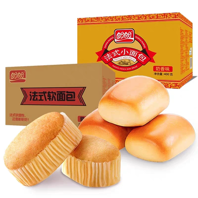 盼盼小面包软面包早餐食品整箱