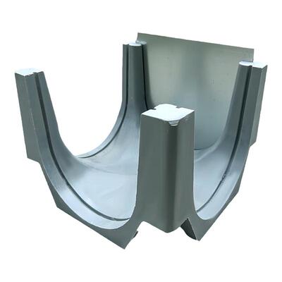 成品水沟配件直角三通堵头