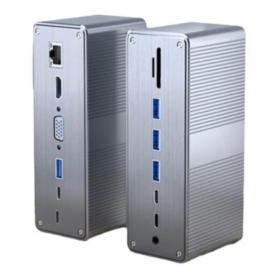 桌面拓展坞适用苹果macbookpro/air笔记本电脑转换接口minim4华为扩展器hdmi台式多功能typec网线ipad平板usb