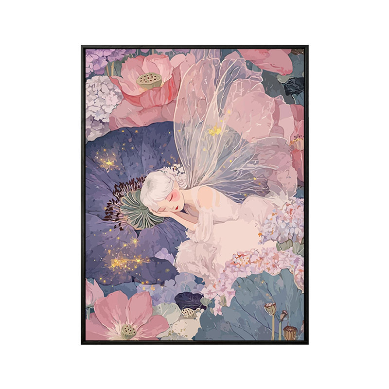梦境花仙子法式治愈diy数字油画