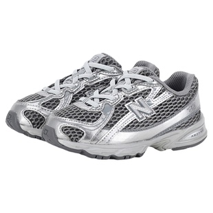 New Balance nb童鞋0-4岁小童男女春夏银灰网面防滑学步鞋IZ740MG