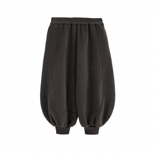 砚台家男童加绒卫裤冬装新款童装儿童灰色运动裤男宝宝冬季休闲裤