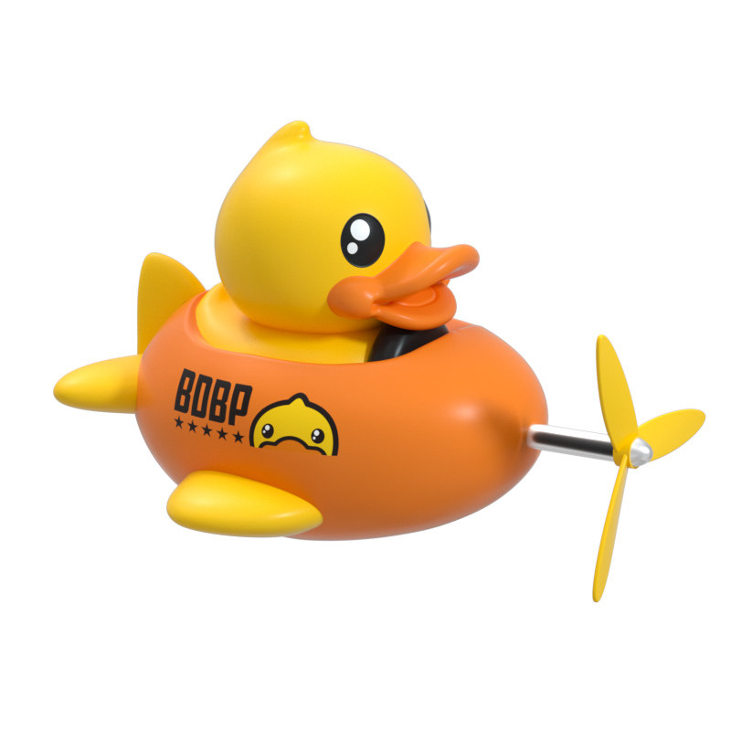 B.DUCK小黄鸭车铃婴儿会发声玩具