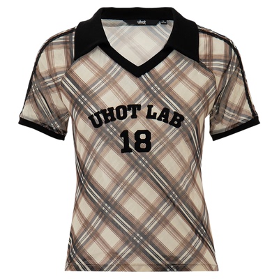 诱货26春V字球衣风POLO衫