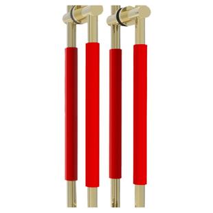 玻璃门把手护套冬手柄套防静电门市单元门拉手防撞绒布门把保护套