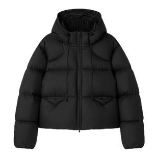 BW 慵懒风白鸭绒泡芙连帽加厚短款羽绒服秋冬质感实穿主义外套女