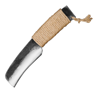 掌厨人锻打弹簧钢锋利户外生存小刀削木头树枝野钓露营防身多功能